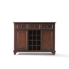 Load image into Gallery viewer, Cambridge Sideboard Cabinet W/Wine Storage Mahogany
