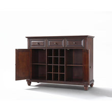 Load image into Gallery viewer, Cambridge Sideboard Cabinet W/Wine Storage Mahogany
