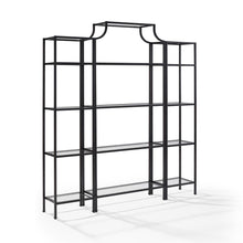 Load image into Gallery viewer, Aimee 3Pc Etagere Set Soft Gold - Large Etagere &amp; 2 Narrow Etageres

