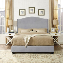 Load image into Gallery viewer, Bellingham Upholstered King Bed Shale - Headboard, Footboard, Rails
