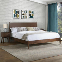 Load image into Gallery viewer, Landon King Bed Mahogany - Headboard, Footboard, Rails
