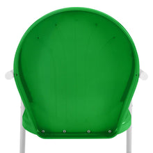 Load image into Gallery viewer, Griffith 3Pc Outdoor Metal Bistro Set Kelly Green Gloss/White Satin - Bistro Table &amp; 2 Chairs
