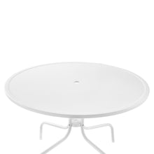 Load image into Gallery viewer, Bates 5Pc Outdoor Metal Dining Set White Gloss /White Satin - Dining Table &amp; 4 Armchairs
