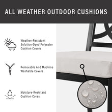 Load image into Gallery viewer, Chambers 5Pc Outdoor Metal Dining Set
