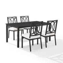 Load image into Gallery viewer, Chambers 5Pc Outdoor Metal Dining Set
