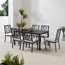 Load image into Gallery viewer, Chambers 7Pc Outdoor Metal Dining Set

