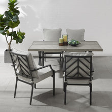 Load image into Gallery viewer, Otto 5Pc Outdoor Metal Dining Set
