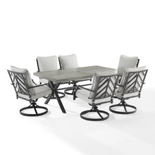 Load image into Gallery viewer, Otto 7Pc Outdoor - Metal Dining Set
