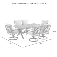 Load image into Gallery viewer, Otto 7Pc Outdoor - Metal Dining Set
