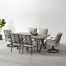 Load image into Gallery viewer, Otto 7Pc Outdoor, Metal Dining Set
