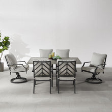 Load image into Gallery viewer, Otto 7Pc Outdoor, Metal Dining Set
