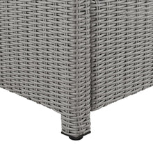 Load image into Gallery viewer, Bradenton Outdoor Wicker Loveseat Navy/Gray
