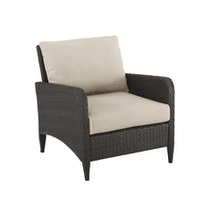 Load image into Gallery viewer, Kiawah Outdoor Wicker Armchair Sand/Brown
