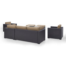 Load image into Gallery viewer, Biscayne 7Pc Outdoor Wicker Sectional Set
