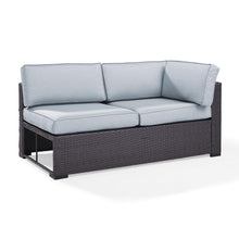 Load image into Gallery viewer, Biscayne Outdoor Wicker Sectional Loveseat Mist/Brown
