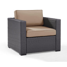 Load image into Gallery viewer, Biscayne Outdoor Wicker Armchair Mocha/Brown
