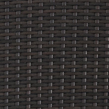 Load image into Gallery viewer, Palm Harbor 5Pc Outdoor Wicker Conversation Set W/Fire Table Sand/Brown - Tucson Fire Table &amp; 4 Swivel Rocking Chairs
