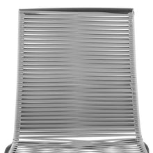 Load image into Gallery viewer, Fenton 4Pc Outdoor Wicker Stackable Chair Set Gray/Matte Black - 4 Chairs
