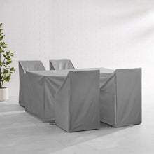 Load image into Gallery viewer, 5Pc Outdoor Dining Furniture Cover Set
