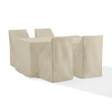 Load image into Gallery viewer, 5Pc Outdoor Dining Furniture Cover Set
