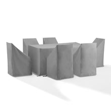 Load image into Gallery viewer, 7Pc Outdoor Dining Furniture Cover Set
