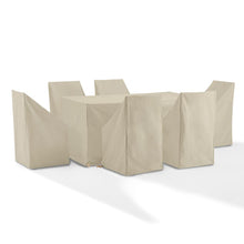 Load image into Gallery viewer, 7Pc Outdoor Dining Furniture Cover Set
