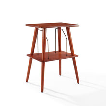 Load image into Gallery viewer, Manchester Turntable Stand In Paprika
