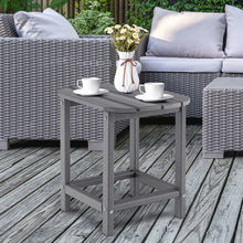 Load image into Gallery viewer, 18 Feet Rear Resistant Side Table for Garden Yard and Patio-Gray
