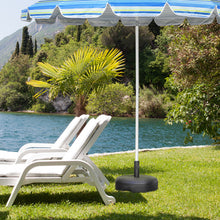 Load image into Gallery viewer, 18 Inch Fillable Heavy-Duty Round Umbrella Base Stand
