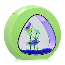 Load image into Gallery viewer, 1Gallon Fish Aquarium Tank with Filter Air Pump-Green
