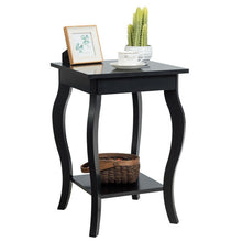 Load image into Gallery viewer, Accent Sofa End Side Table-Black
