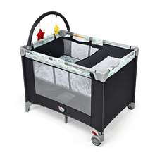 Load image into Gallery viewer, Portable Baby Playard Playpen Nursery Center with Changing Station

