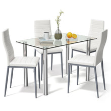 Load image into Gallery viewer, 5 Pieces Dining Set with Simple Design
