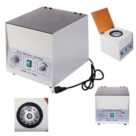 80-2 Electric Centrifuge 4000rpm Laboratory Practice with Timer