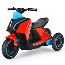 Load image into Gallery viewer, 6V 3 Wheel Toddler Ride-On Electric Motorcycle with Music Horn-Red
