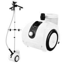 Load image into Gallery viewer, 1500W Garment Steamer for Cloth with 1.8L Detachable Water Tank-White
