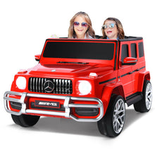 Load image into Gallery viewer, 12V 2 Seats Kids Licensed Mercedes Benz G63 Ride On Car-Red
