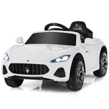 Load image into Gallery viewer, 12V Kids Ride-On Car with Remote Control and Lights-White
