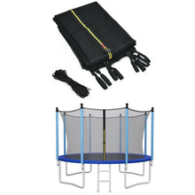 Load image into Gallery viewer, 12Ft Replacement Weather-Resistant Trampoline Safety Enclosure Net
