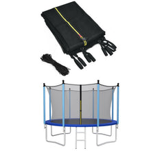 Load image into Gallery viewer, 14Ft Replacement Weather-Resistant Trampoline Safety Enclosure Net
