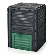 Load image into Gallery viewer, 80-Gallon Outdoor Composter with Large Openable Lid and Bottom Exit Door
