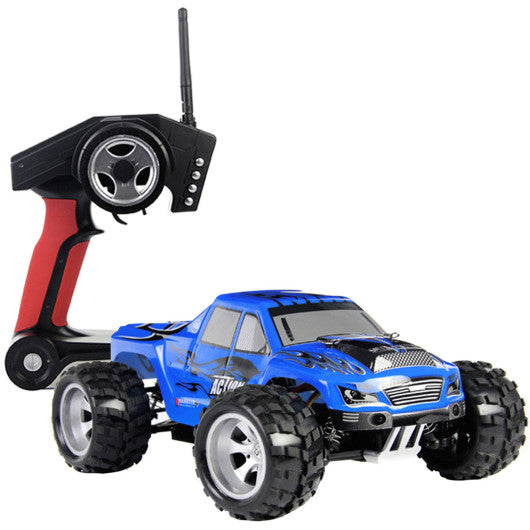 1/18 High Speed Scale 2.4G 4WD Off-Road RC Monster Truck Car Remote Controlled-Blue