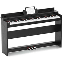 Load image into Gallery viewer, 88 Key Full Size Electric Piano Keyboard with Stand 3 Pedals MIDI Function-Black
