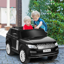 Load image into Gallery viewer, 24V 2-Seater Licensed Land Rover Kids Ride On Car with 4WD Remote Control-Black
