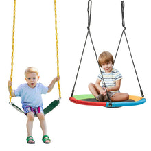 Load image into Gallery viewer, 2-Pack Swing Set Swing Seat Replacement and Saucer Tree Swing
