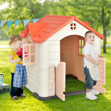 Load image into Gallery viewer, Kid’s Playhouse Pretend Toy House For Boys and Girls 7 Pieces Toy Set-Pink
