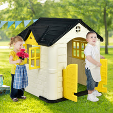 Load image into Gallery viewer, Kid’s Playhouse Pretend Toy House For Boys and Girls 7 Pieces Toy Set-Yellow
