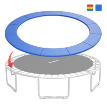 Load image into Gallery viewer, 8 Feet Trampoline Spring Safety Cover without Holes-Blue
