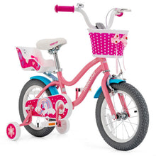 Load image into Gallery viewer, Kids Bicycle with Training Wheels and Basket for Boys and Girls Age 3-9 Years-14&quot;

