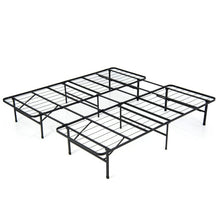 Load image into Gallery viewer, Folding Steel Platform Bed Frame for Kids and Adults-King Size
